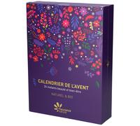 Calendrier de l'avent envolée Fleurie, Fleurance nature, Beauté, soins cosmetiques Bio Ecocert, cadeau de noel, 63204