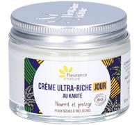 Fleurance Nature- Crème Ultra Riche au Karité 50ml- Cosmetique Bio Certifié Ecocert- Soins visage peaux sèches- 21215