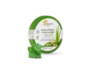 FLEURANCE NATURE - Balsamo Universel Aloe Vera Bio-150 ML - Soin corporel certifié Bio Cosmos Ecocert - Crème pour Le Corps pour Toute la Famille - Balsamo Aloe Vera Bio - 24197
