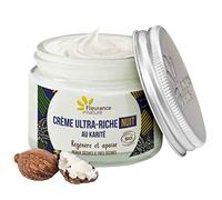 Fleurance Nature | Crème de Nuit Ultra-Riche au Karité Bio | 50 ml | Beurre de karité bio | Nourrit et hydrate intensément | Texture riche et fondante | 99,9 % d’origine naturelle