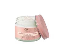 FLEURANCE NATURE | Crème nutrition intense BIO | Protège et apaise | Contient des actifs essentiels pour nourrir la peau tels que l'aloe vera, le karité, l'huile de jojoba | Pot de 50 ml