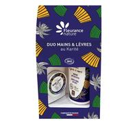 Fleurance Nature Duo baume lèvres karité 15ml + soin mains karité bio 50ml
