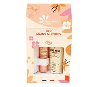 Fleurance Nature Duo stick lèvres + crème mains vanille bio