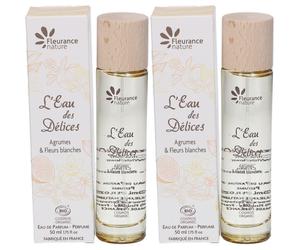 Fleurance Nature L'Eau des Délices Agrumes & Fleurs Blanches Solution(S) 2x50 ml