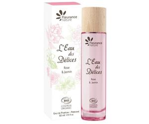 Fleurance Nature Parfum L'Eau Des Délices Rose Et Jasmin Bio Flacon 50ml