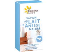 Fleurance Nature Savon Lait d Ânesse Nature Bio 100 g - Pains de savon - Pharmacie en ligne LaSante.net