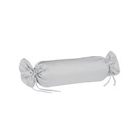 Fleuresse 40 x 15 cm-Taie d'oreiller en Coton de Couleur Argent