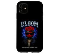 Fleurissez là où Dieu Vous Plante, Une Foi chrétienne surchargée Coque pour iPhone 11