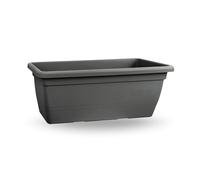 Fleuriste Rectangulaire Anthea 80CM Anthracite Veca Caisse Pour Fleurs
