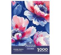 Fleurs 1000 Pieces Puzzle en Papier Jeu D'Intelligence De l'art De La DécoRation Moderne Adultes Et Enfants Dès 14 Ans 38x26cm/1000pcs