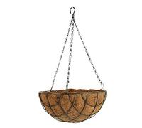 Fleurs 25 cm avec fibre de coco Tapis Jardinière suspendue Vasque suspendue Pot de fleurs