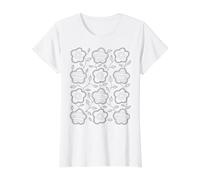 Fleurs à colorier T-Shirt Graphique avec Valeur