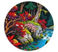 Fleurs am Flussufer Puzzle 1000 Pièces Educa Jouet en Bois Jeu D'Intelligence Décoration Intérieure Paysage Jeu Éducatif Challenge Toy Adultes & Enfants des 14 Ans 1000pcs (67.5x67.5cm)