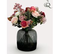Fleurs artificielles - Bouquet M - Flame Roses - 45 cm