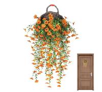 Fleurs artificielles de Gloire du Matin | réalistes pour Cour, Porche, Balcon, Porte d'entrée, Patio, tonnelle, terrasse, décoration d'automne