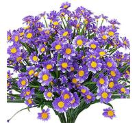 Fleurs artificielles de marguerite, fleur de simulation, décoration de la maison, fleurs artificielles, faux arbustes de verdure, remplissage de vase, plantes de simulation, jardinière suspendue, déco