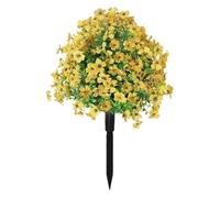 Fleurs artificielles d'extérieur - Fausses qui ne se décolorent pas - Fleurs artificielles résistantes pour extérieur - Pour maison, jardin, patio, véranda, paysage, cimetière, printemps