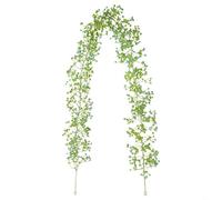 Fleurs artificielles en plastique de 175 cm pour décoration de mariage pour intérieur ou extérieur, guirlande, centre de table, décoration d'événement floral (AL49-480-1Bleu)