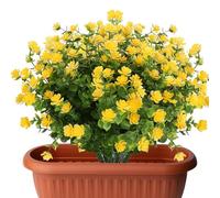 Fleurs artificielles - Fidèles à la nature - Convient également pour l'extérieur - Décoration résistante aux intempéries avec couleurs résistantes - Pour la maison, le bureau, l'hôtel, le commerce