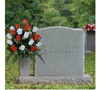 Fleurs artificielles pour cimetière, fleurs commémoratives pour la fête des mères, fleurs de deuil en soie, fleurs pour tombe,