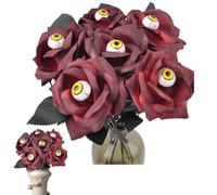 Fleurs Artificielles Pour La Fête D'Halloween Centre de Table Gothique