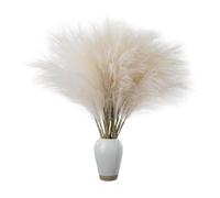 Fleurs bohèmes, hautes et artificielles avec branche d' - Roseau de la pampa synthétique pour remplissage de vase, décoration de maison de ferme, de mariage