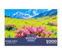 Fleurs Bord Ruisseau Puzzle 1000 Pièces Educa Jouet en Bois Jeu D'Intelligence Décoration Intérieure Scenery Jeu Éducatif Challenge Toy Adultes & Enfants des 14 Ans 38x26cm/1000pcs
