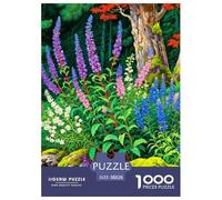 Fleurs Bord Ruisseau Puzzle 1000 Pièces Educa Jouet en Bois Jeu D'Intelligence Décoration Intérieure Scenery Jeu Éducatif Challenge Toy Adultes & Enfants des 14 Ans 38x26cm/1000pcs