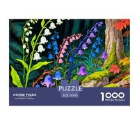 Fleurs Bord Ruisseau Puzzle 1000 Pièces Educa Jouet en Bois Jeu D'Intelligence Décoration Intérieure Fleur Jeu Éduchatif Challenge Toy Adultes & Enfants des 14 Ans 70x50cm/1000pcs