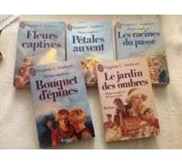 fleurs captives en 5 tomes (le jardin des ombres,fleurs captives,pétales au vent,bouquet d'épines,les racines du passé) - éditions j'ai lu
