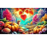 Fleurs colorées Puzzle 1000 pièces Educa Cadeau Unique De l'art Décoration Jeu éducatif Challenge Toy pour Adultes & Enfants des 14 Ans 75x50cm/1000pcs