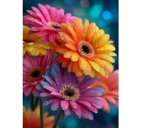 Fleurs ColoréEs, Puzzle 3000 Pieces Adultes YHPGL5-76