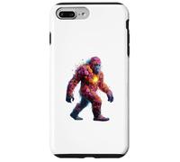 Fleurs colorées Vintage Bigfoot Sasquatch Lover Coque pour iPhone 7 Plus/8 Plus