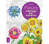 Bravo Livre de coloriage – Fleurs : Coloriage par numéros