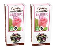 Fleurs comestibles bio - Boutons de Rose 60 g