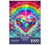 Fleurs d'amour 1000 Pièces Puzzle Cadeaux pour Femmes, Cadeaux pour Hommes Belle Fleur Puzzle À Faire Soi-même pour Décoration D'intérieur,Cadeaux Adultes Et Enfants70x50cm/1000pcs
