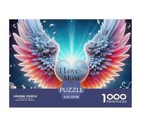 Fleurs d'amour 1000 Pièces Puzzles pour Adultes Et Enfants Premium Quality Difficile Et Stimulant Activité Familiale Parfaite Art Classique 52x38cm/1000pcs