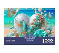 Fleurs d'amour 1000 Pièces Puzzles pour Adultes sur Le Thème De Premium Quality Difficile Et Stimulant Parfait pour Les Amateurs Art Classique 52x38cm/1000pcs