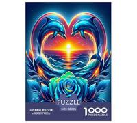Fleurs d'amour Puzzle 1000 Pièces Educa Jeu D'Intelligence Décoration Intérieure Belles Plantes Jeu Éducatif Challenge Toy Adultes & Enfants des 14 Ans 38x26cm/1000pcs