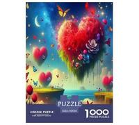 Fleurs d'amour Puzzle 1000 Pièces Educa Jouet en Bois Jeu D'Intelligence Décoration Intérieure Jeu ÉduChatif Challenge Toy Adultes & Enfants des 14 Ans 70x50cm/1000pcs