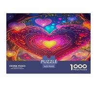 Fleurs d'amour Puzzle De 1000 Pièces : Collaborer avec Les Proches - Idéal pour Les Fêtes De Famille Absolutely Éblouissant!