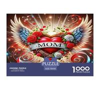 Fleurs d'amour Puzzle De 1000 Pièces : pour Les Familles Nombreuses, Un Jeu Qui Rassemble Tout Le Monde Absolutely Éblouissant.