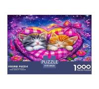 Fleurs d'amour Puzzle De 1000 Pièces : pour Toute La Famille, Un Jeu Qui Combine Amusement, Apprentissage Et Liens Affectifs.