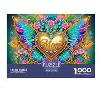 Fleurs d'amour Puzzle De Qualité Supérieure pour Activités Familiales Tranquilles, Soulignant Fantastique Tout en Encourageant Coopération Focus Et Plaisir Partagé 70x50cm/1000pcs