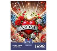 Fleurs d'amour Puzzle De Qualité Supérieure pour Activités Familiales Tranquilles, Soulignant Fantastique Tout en Encourageant Coopération Focus Et Plaisir Partagé 70x50cm/1000pcs