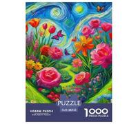 Fleurs d'amour Puzzle Premium Adapté Aux Soirées Sereines chez Soi, Construit Autour De Fantastique pour Offrir Un Défi Mesuré Et Une Expérience Relaxante Continue 52x38cm/1000pcs