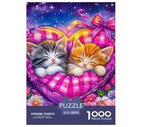 Fleurs d'amour Puzzles De 1000 Pièces pour Adultes Classiques Jeu D' Impossible, Jeu Familial 38x26cm/1000pcs