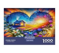 Fleurs d'amour1000 Pièces PuzzleFleurs d'amour pour Adultes De Jeu pour Adultes Difficile EtStimulant Créativité Et CommeCadeau70x50cm/1000pcs