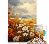 Fleurs d'automne Puzzle de 1000 pièces pour Adultes Entraînez Votre Cerveau et Vos Mains Améliorer la mémoire 38x26cm