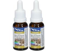 Fleurs de Bach Animaux Gouttes Peur Goutte(S) 2x20 ml
